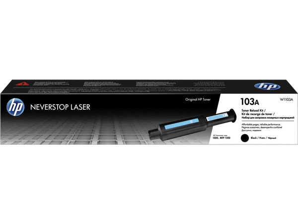 Hp Tóner Hp Kit De Recarga Hp103A Negro Neverstop Rendimiento 2500 Páginas - SMART BUSINESS