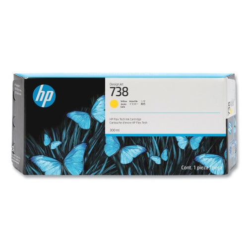 HP INC Cartucho de tinta HP 738 Inyección de tinta - Amarillo - Original 676M8A - SMART BUSINESS