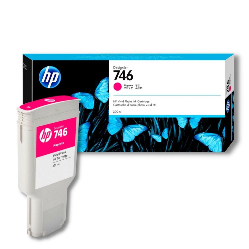 HP INC Cartucho de tinta HP 746 Inyección de tinta - Magenta - Original - Inyección de tinta P2V78A - SMART BUSINESS