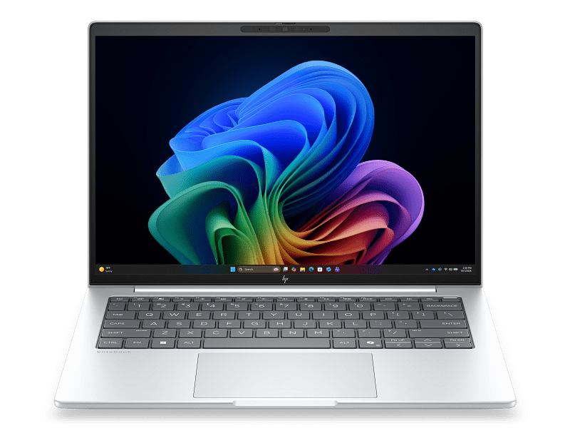 Notebook HP EliteBook 8 G2i DK5E5AT#ABM vista frontal Glacier Silver