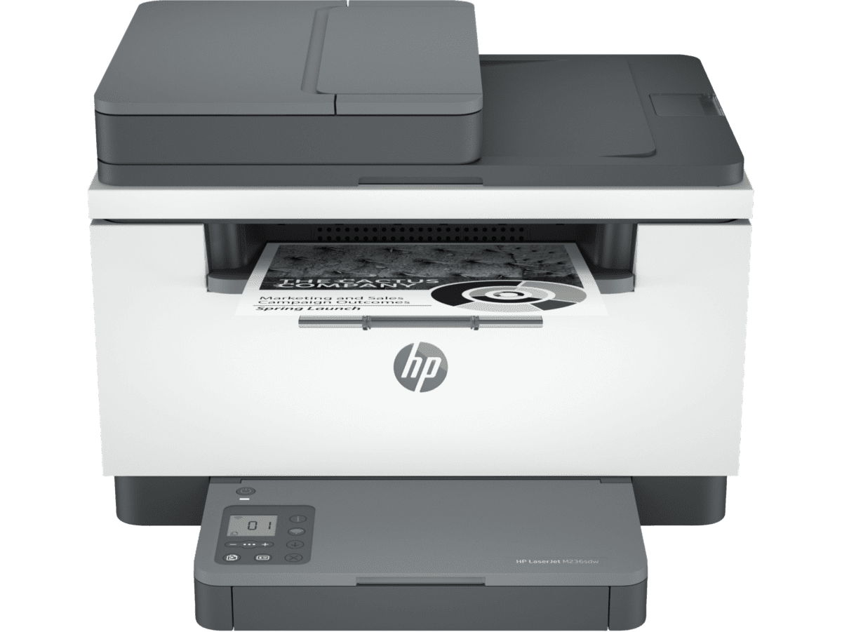 HP LaserJet MFP M236sdw Multifuncional Láser Mono A4 29 ppm Doble Cara y ADF Wi‑Fi, Ethernet y USB 9YG09AAKV - SMART BUSINESS