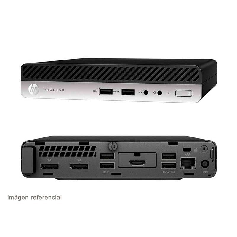 Mini PC HP ProDesk 400 G5 DM - Intel Core i5-9500T - 8GB RAM DDR4 - 1TB HDD SATA - Wi-Fi AC, Bluetooth, HDMI, DisplayPort - Windows 10 Pro (Usado Operativo) - 8QP06LTABM de HP | first_variant_option_1 — Envío inmediato