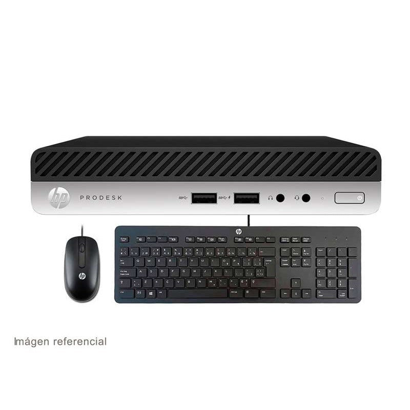 Mini PC HP ProDesk 400 G5 DM - Intel Core i5-9500T - 8GB RAM DDR4 - 1TB HDD SATA - Wi-Fi AC, Bluetooth, HDMI, DisplayPort - Windows 10 Pro (Usado Operativo) - 8QP06LTABM de HP | first_variant_option_1 — Envío inmediato