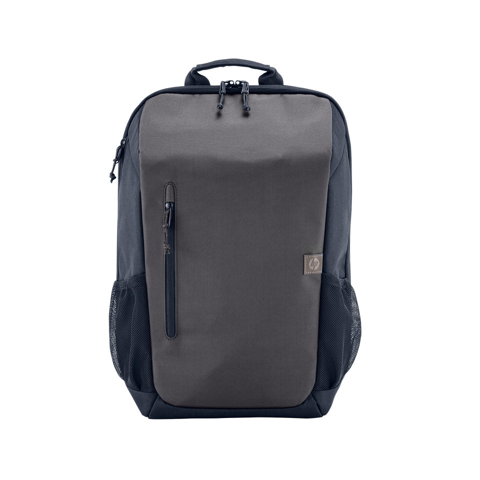 Mochila HP Travel 18L para laptop 15.6 pulgadas 6B8U6AA, vista frontal