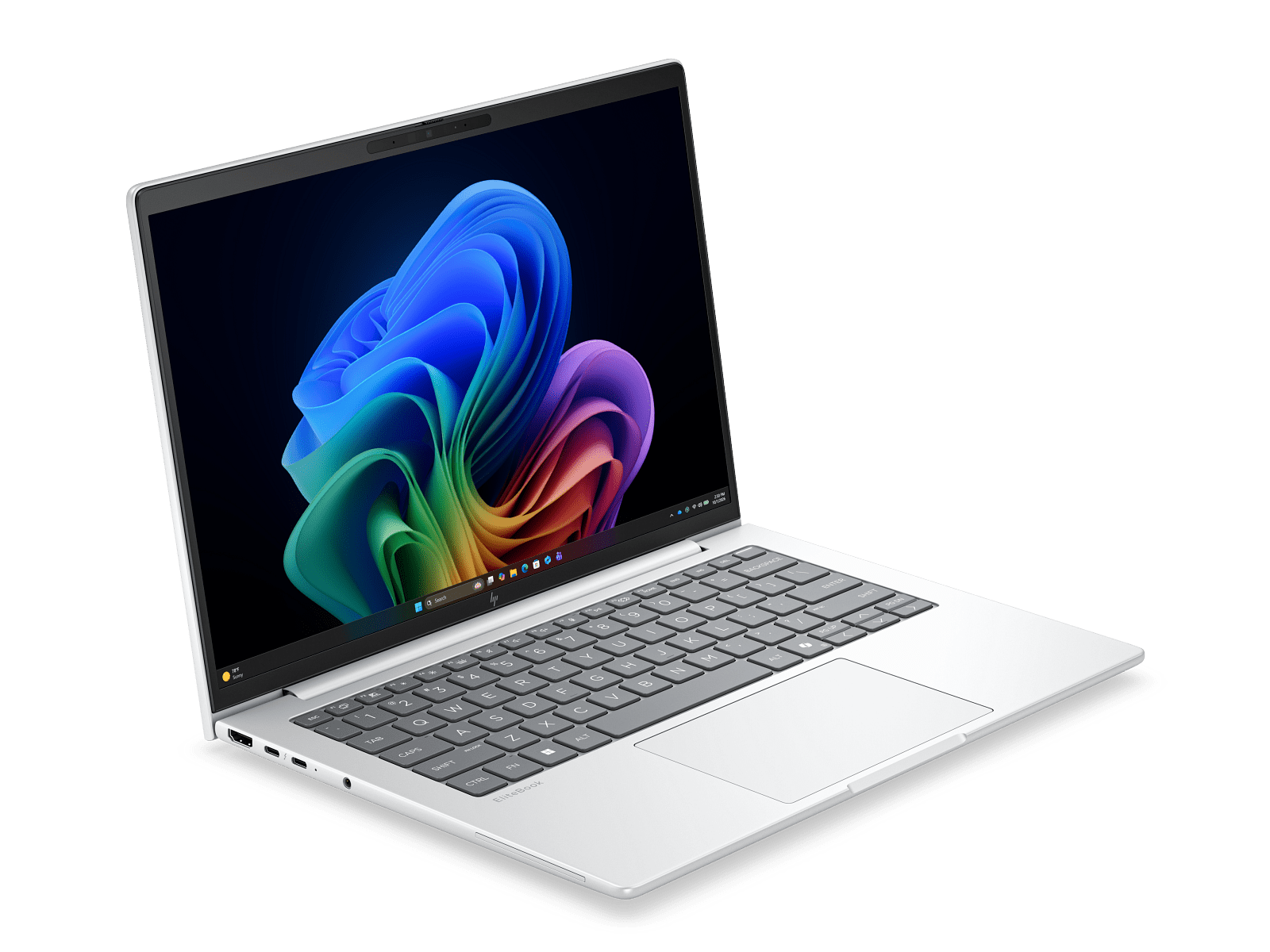HP EliteBook 8 G2i DJ1L0AT#ABM perspectiva frontal izquierda