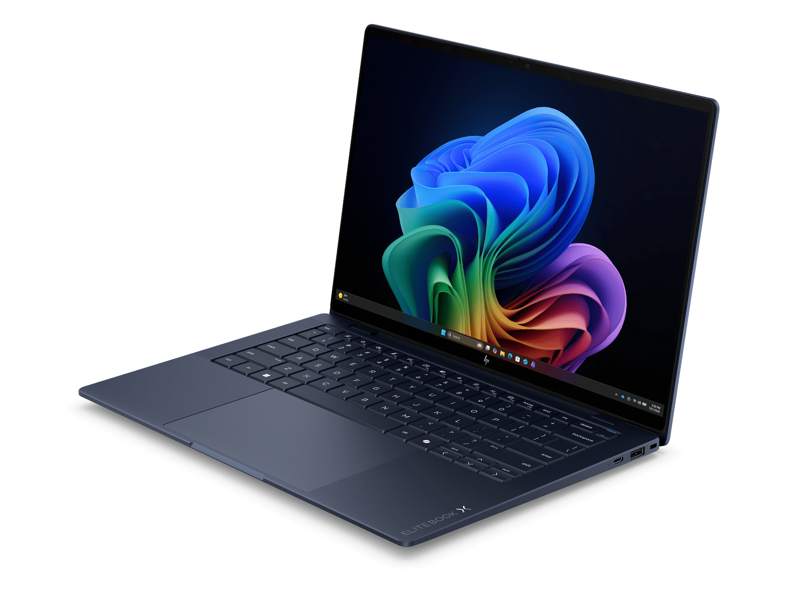 Notebook HP EliteBook X G2i D8AD3AT#ABM vista frontal en tres cuartos izquierda