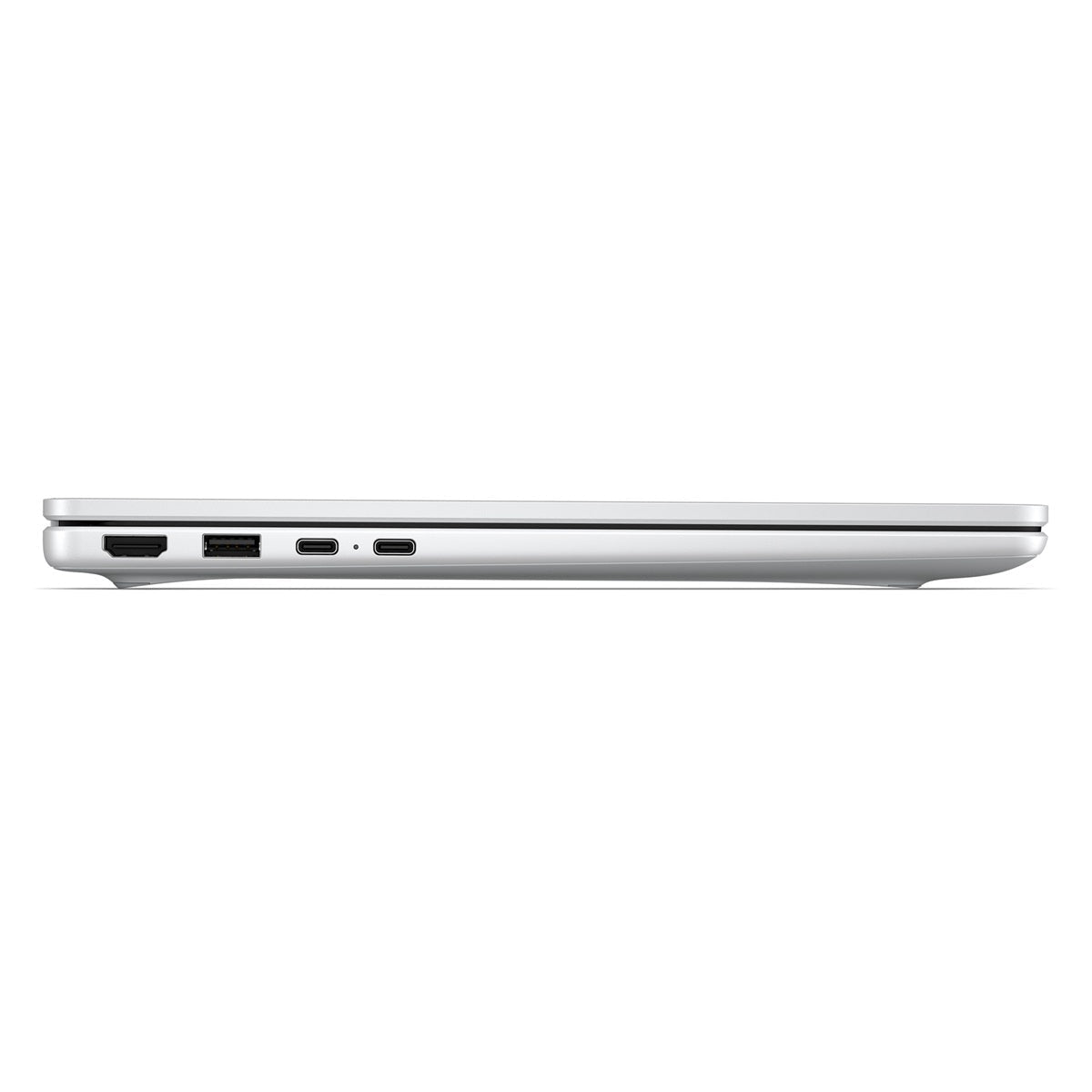 Notebook HP OmniBook 3 14-hu0051la D6ZF6LA#ABM perfil izquierdo y puertos