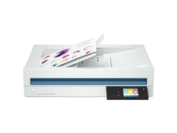 HP ScanJet Enterprise Flow N6600 fnw1 20G08A#AKV escáner de documentos vista frontal oficial