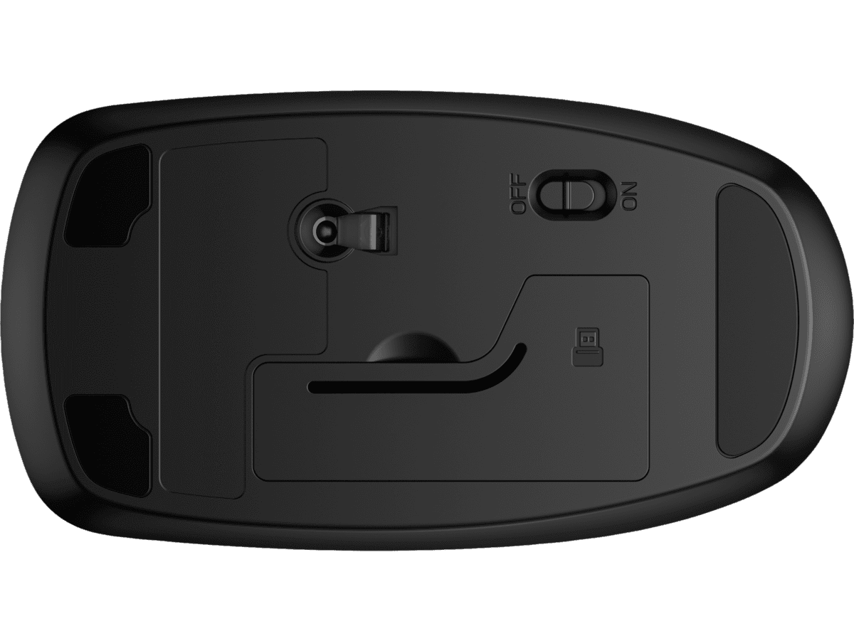 HP SLIM MOUSE WIRELESS MMSHP4E407UTABM – RATÓN INALÁMBRICO USB 2.4 GHZ, DISEÑO DELGADO, HASTA 1600 DPI, CONECTIVIDAD PLUG & PLAY PARA PC Y MAC 4E407UTABM - SMART BUSINESS