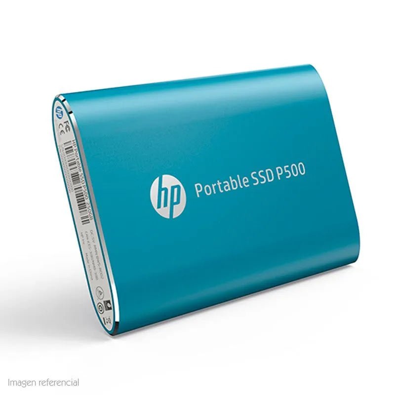 Ssd Externo 1Tb Hp P500 Azul (1F5P6Aa#Abb) - SMART BUSINESS