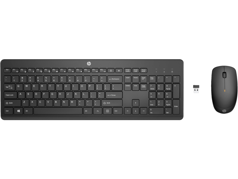 HP TECLADO Y RATÓN INALÁMBRICOS ERGONÓMICOS - COMBO IDEAL PARA OFICINA Y HOGAR 1Y4D0UTABM - SMART BUSINESS