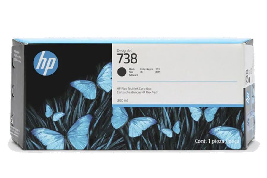 Tinta Hp 498N8A (738) 300Ml Black - SMART BUSINESS