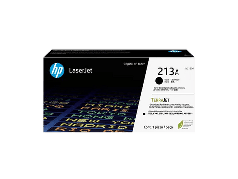 HP 213A W2130A tóner original negro, vista frontal