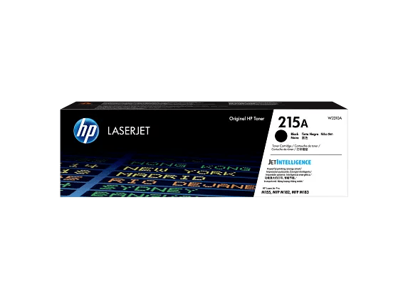 HP 215A W2310A tóner original negro, vista frontal