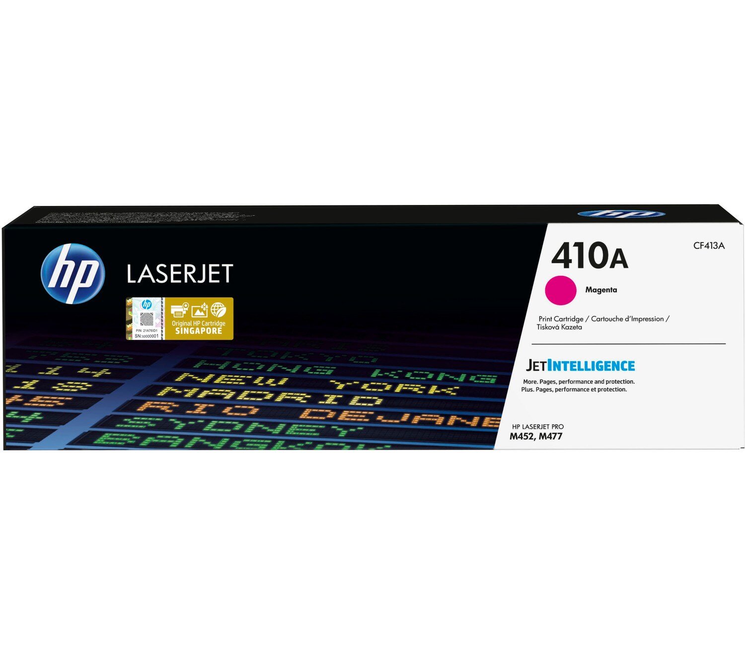 Tóner Original HP 410A Magenta CF413A