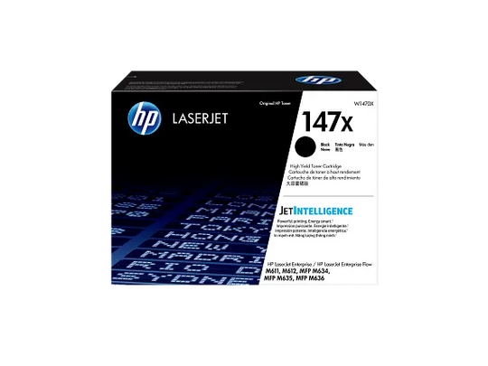 HP 147X W1470X tóner negro de alto rendimiento 25200 páginas