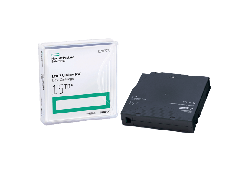 Cartucho de Datos HPE LTO-7 Ultrium C7977A 6TB 15TB