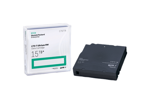 Cartucho de Datos HPE LTO-7 Ultrium C7977A 6TB 15TB