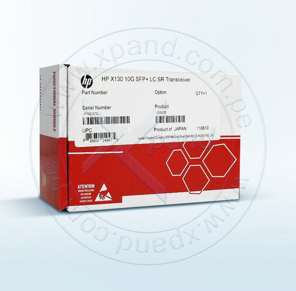 HPE TRANSCEPTOR X130 10G SFP+ LC SR, 10000 MBIT/S - SMART BUSINESS