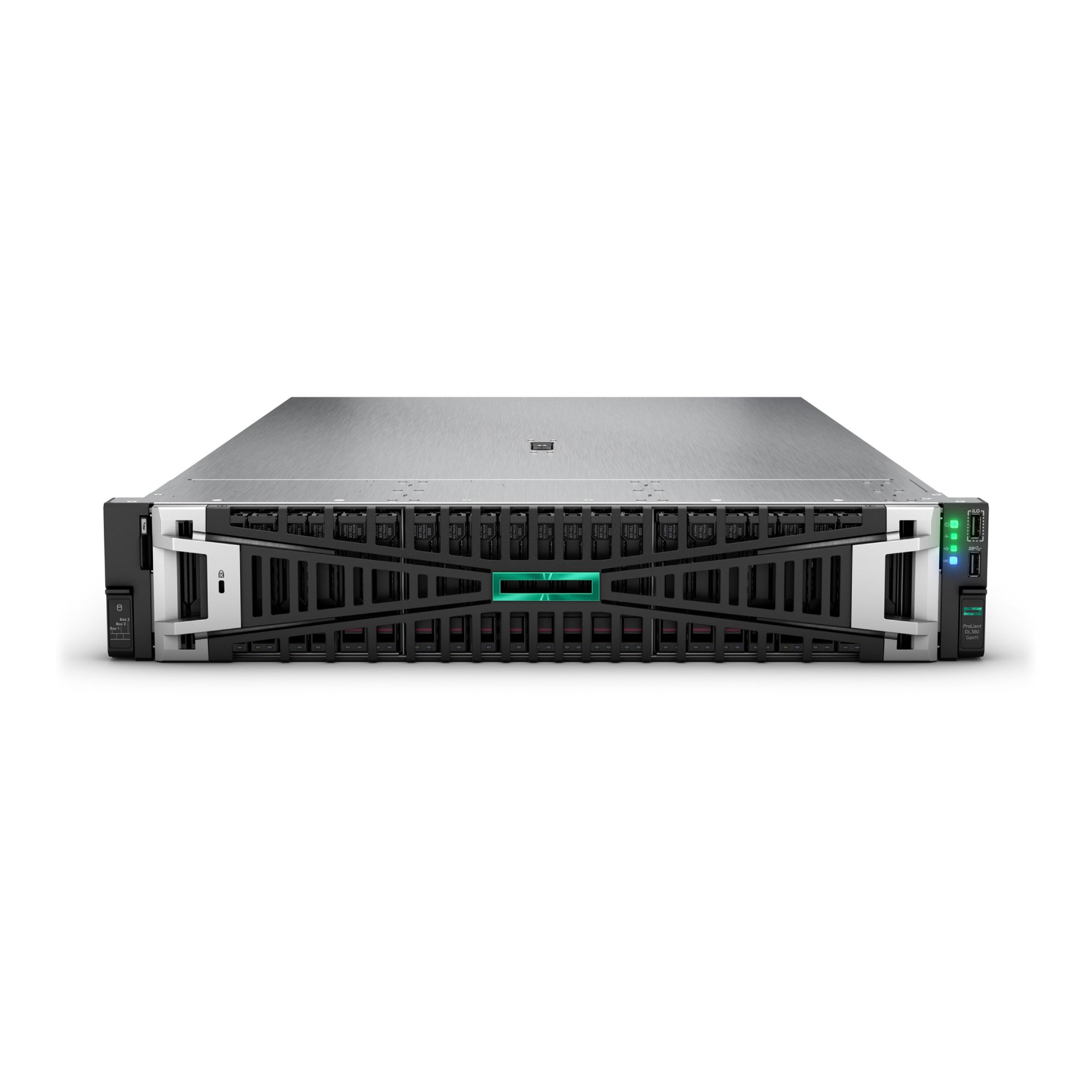 HPE ProLiant DL380 Gen11 – 1× Xeon Silver 4410Y 2.0 GHz, 32 GB RAM DDR5, 8 TB (2×4 TB) SAS, RAID Gen11, 2 U, 12‑bay LFF, 2×1000 W redundantes, GigE, iLO6 P75344-DM5 - SMART BUSINESS