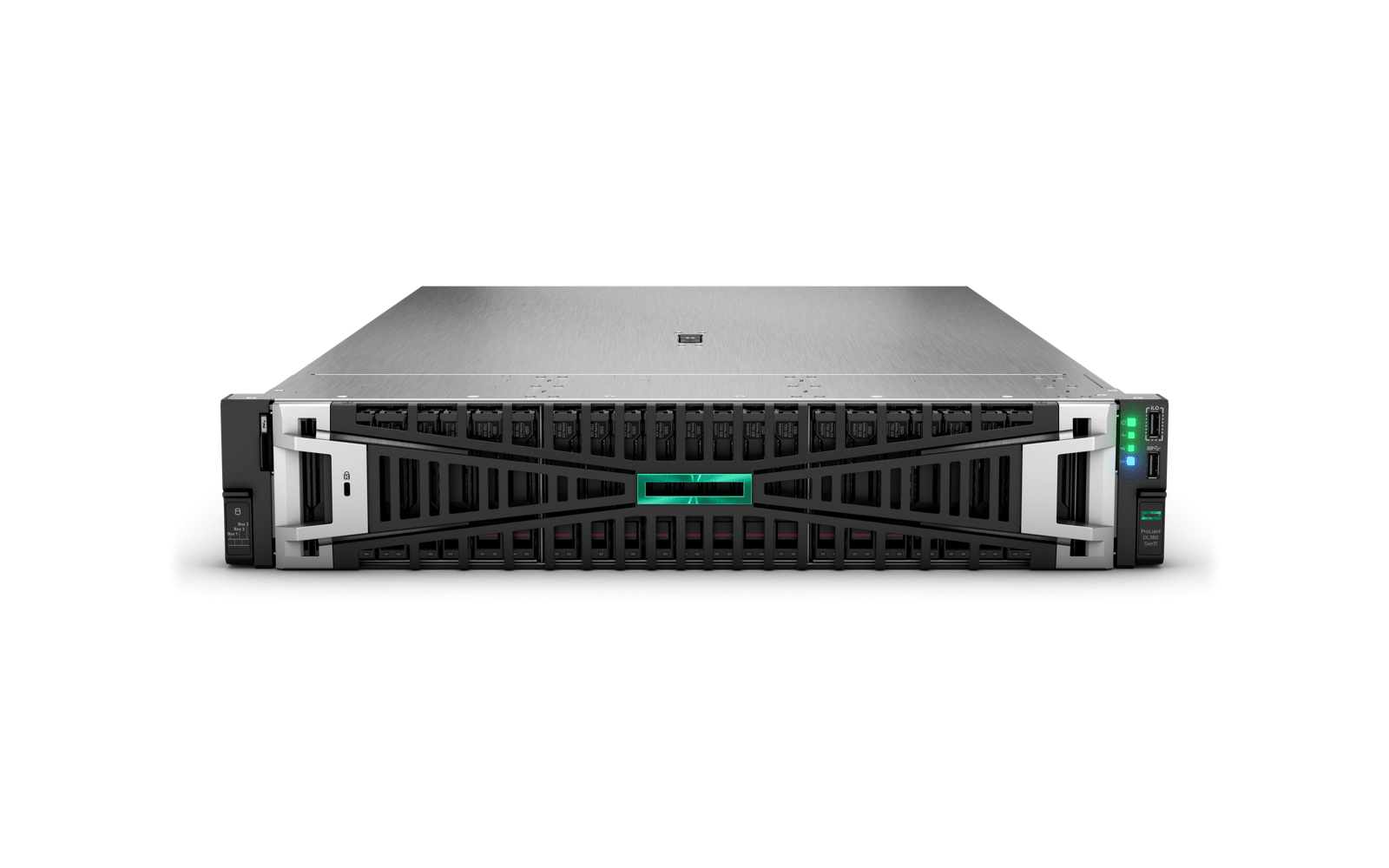 Servidor HPE ProLiant DL380 Gen11 P75345-DM5 - vista frontal