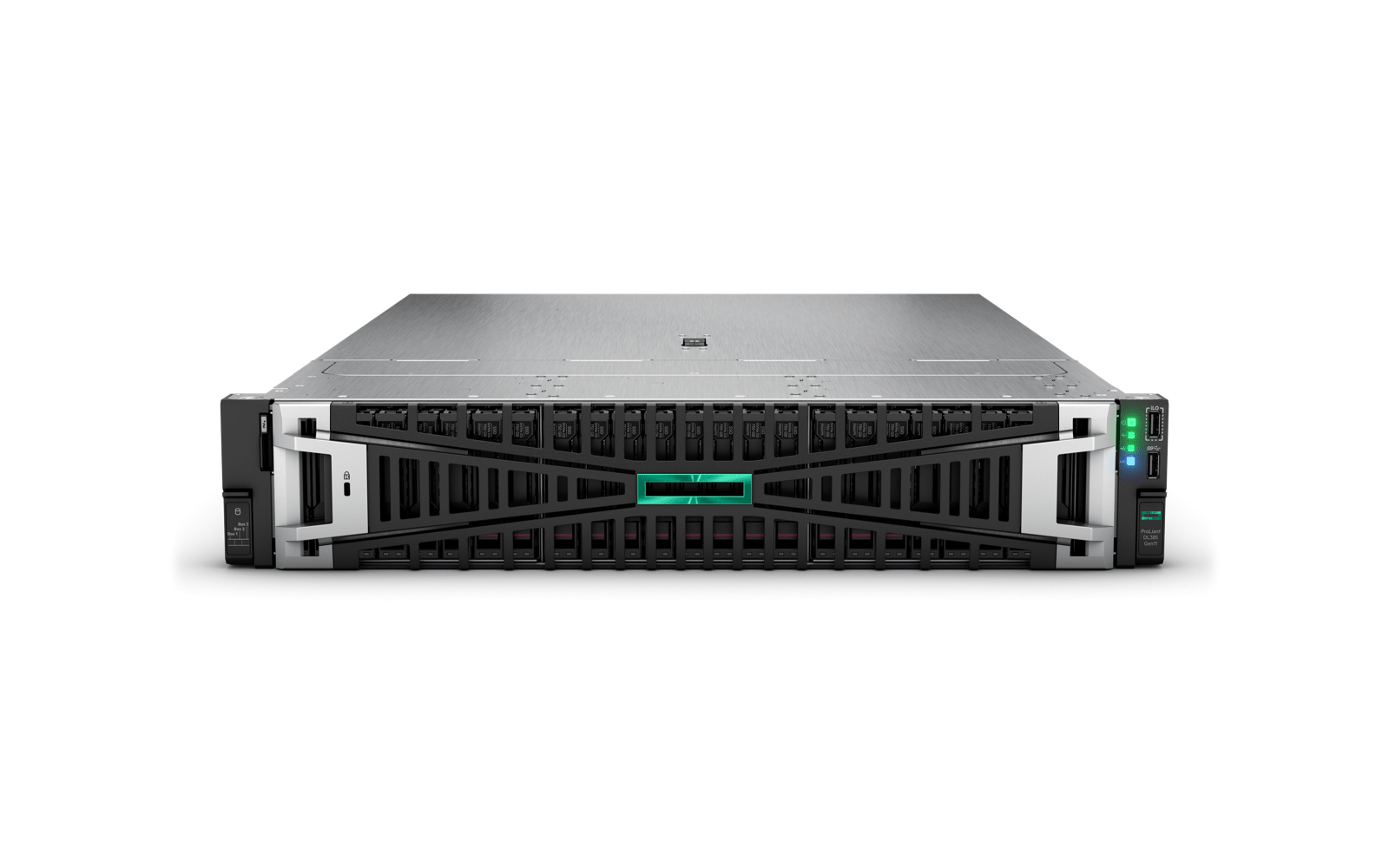 HPE DL385 Gen11 P81835-DM5 - vista frontal del chasis