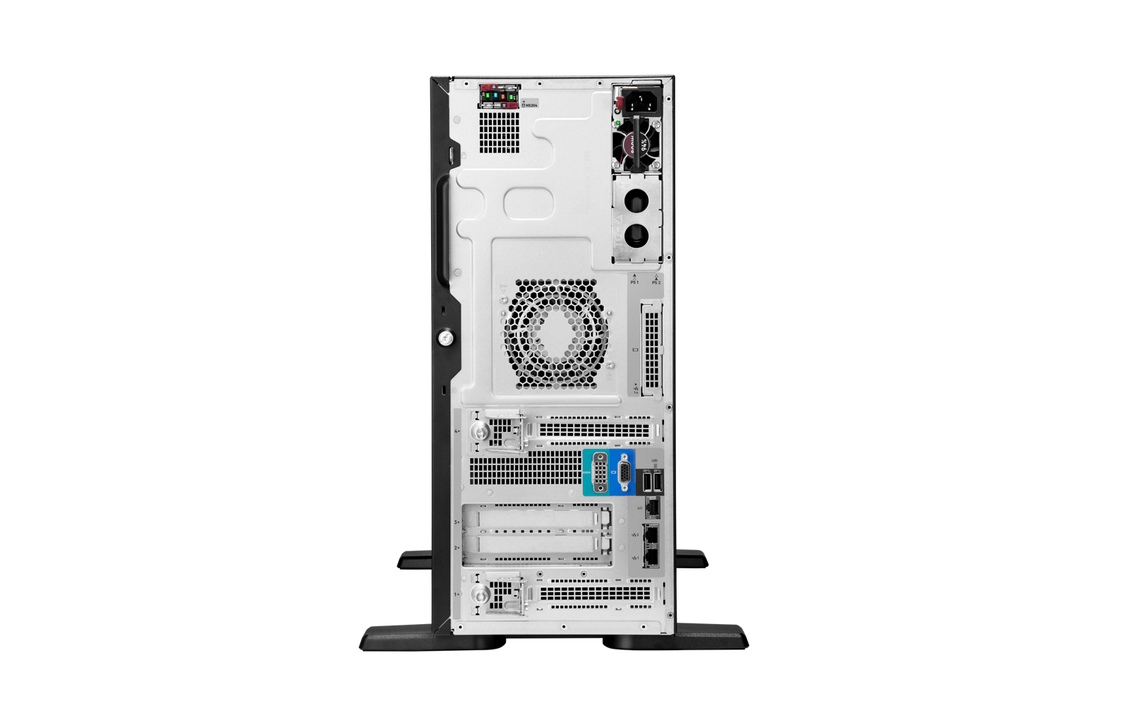 Servidor HPE ProLiant ML110 Gen11 P84117-DM5 - conectores posteriores