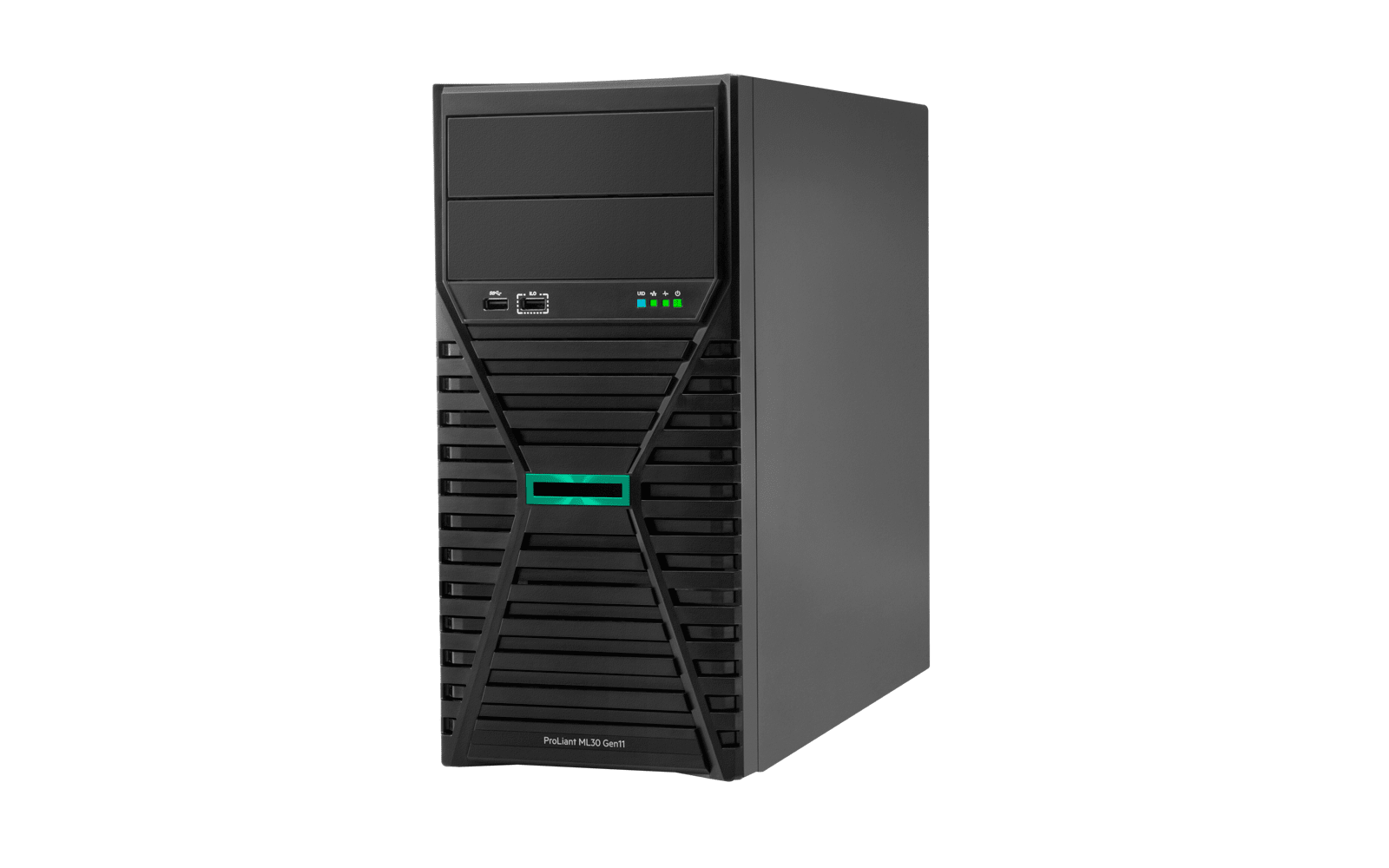 Servidor HPE ProLiant ML30 Gen11 P86723-DM5 - perspectiva frontal