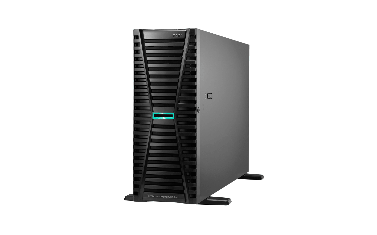 Servidor HPE ProLiant ML350 Gen12 P89073-DM5 - perspectiva frontal