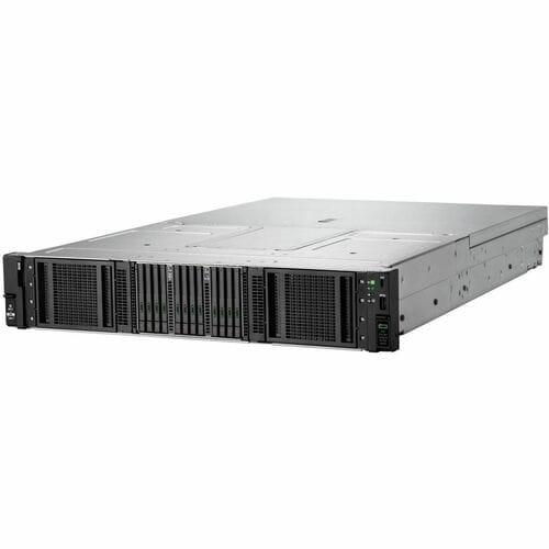 Servidor HPE ProLiant Compute DL340 Gen12 P89961-DM5, vista lateral izquierda