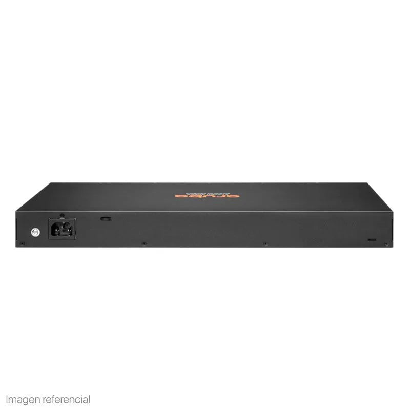 Switch Hpe Gigabit Ethernet Aruba 6100, 24 Puertos Poe 10/100/1000Mbps + 4 Puertos Sfp+, 128 Gbit/S, 8192 Entradas - Administrable - SMART BUSINESS