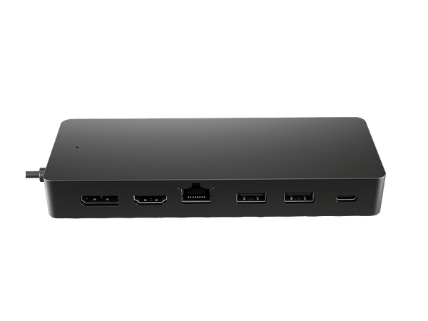 HUB MULTI - PUERTO USB - C UNIVERSAL HP – CARGA HASTA 65 W, HDMI 2.0 + DISPLAYPORT 1.2, ETHERNET RJ - 45 Y 4K@60HZ PARA PORTÁTIL 50H55UT - SMART BUSINESS