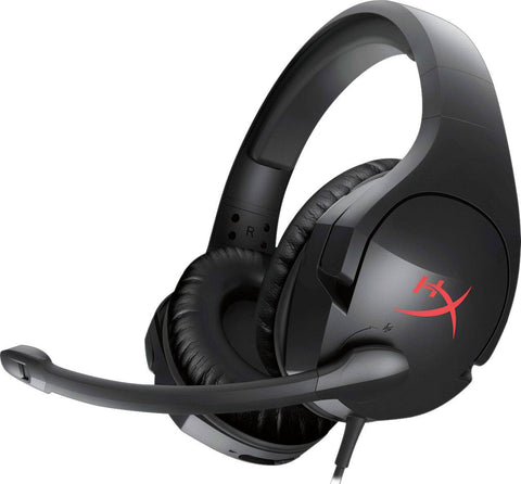 Audífonos HyperX Cloud Stinger 4P5L7AA#ABL negro y rojo