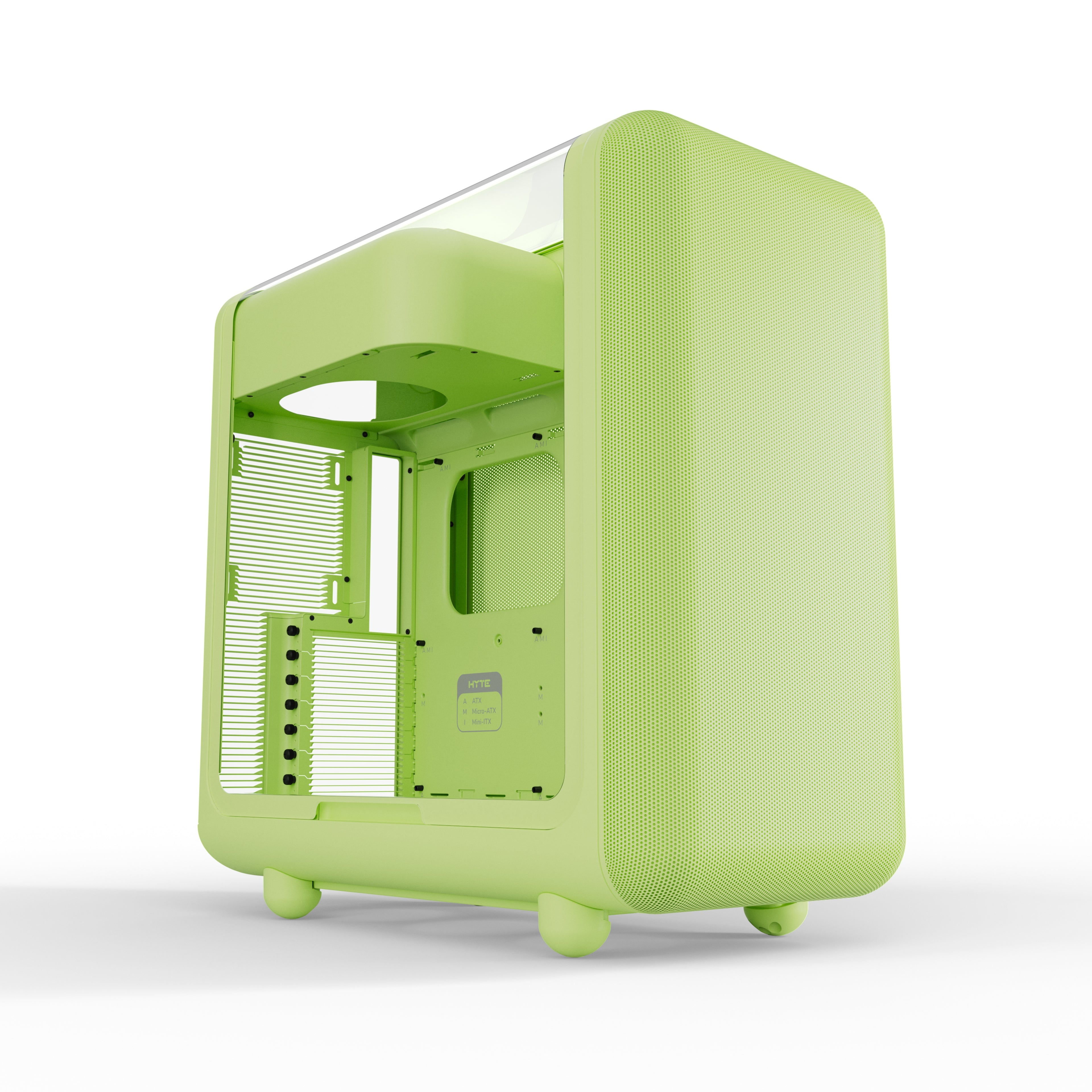 Gabinete HYTE X50 Matcha Mid Tower ATX - Vidrio Acústico 4mm - Soporte E-ATX y GPU 430mm - CS-HYTE-X50G-MM vista principal
