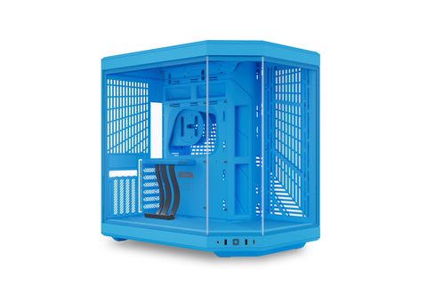 Gabinete HYTE Y70 Blueberry Milk Mid Tower ATX - Doble Cámara - Riser PCIe 4.0 - GPU 422mm - CS-HYTE-Y70-BM vista principal