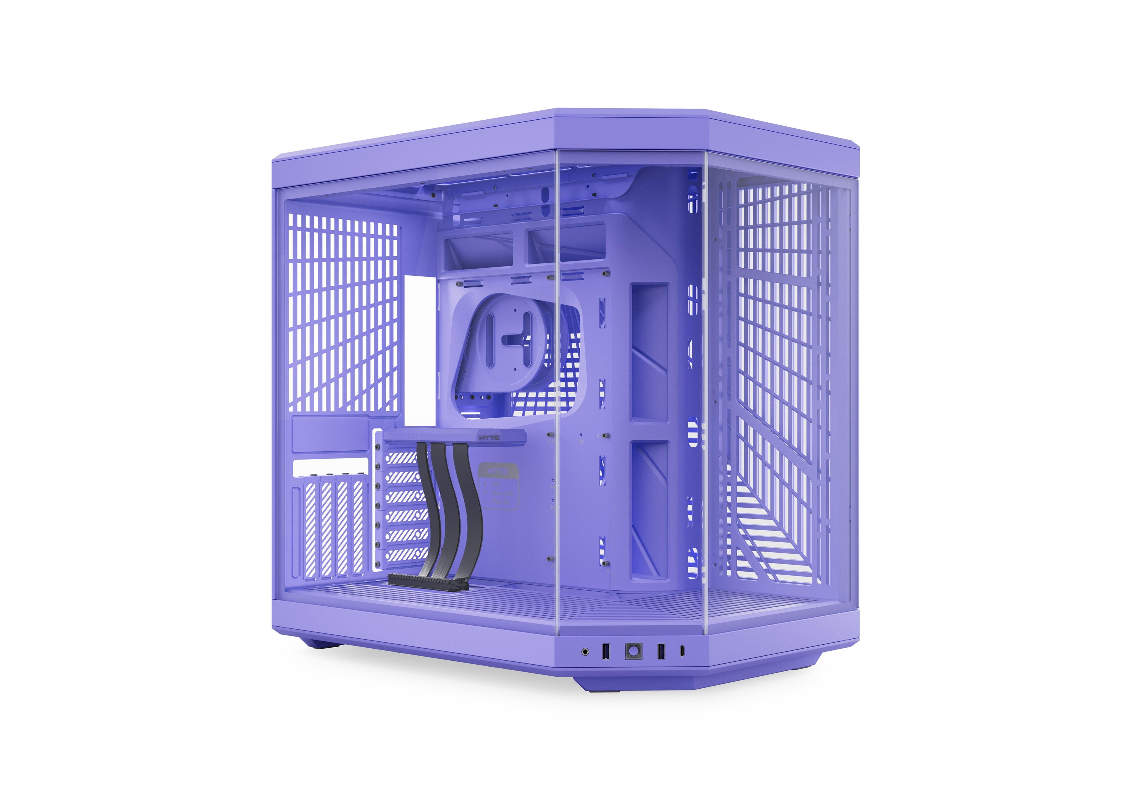 Gabinete HYTE Y70 Taro Milk Mid Tower ATX - Doble Cámara - Riser PCIe 4.0 - GPU 422mm - CS-HYTE-Y70-TM vista principal