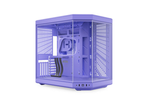 Gabinete HYTE Y70 Taro Milk Mid Tower ATX - Doble Cámara - Riser PCIe 4.0 - GPU 422mm - CS-HYTE-Y70-TM vista principal