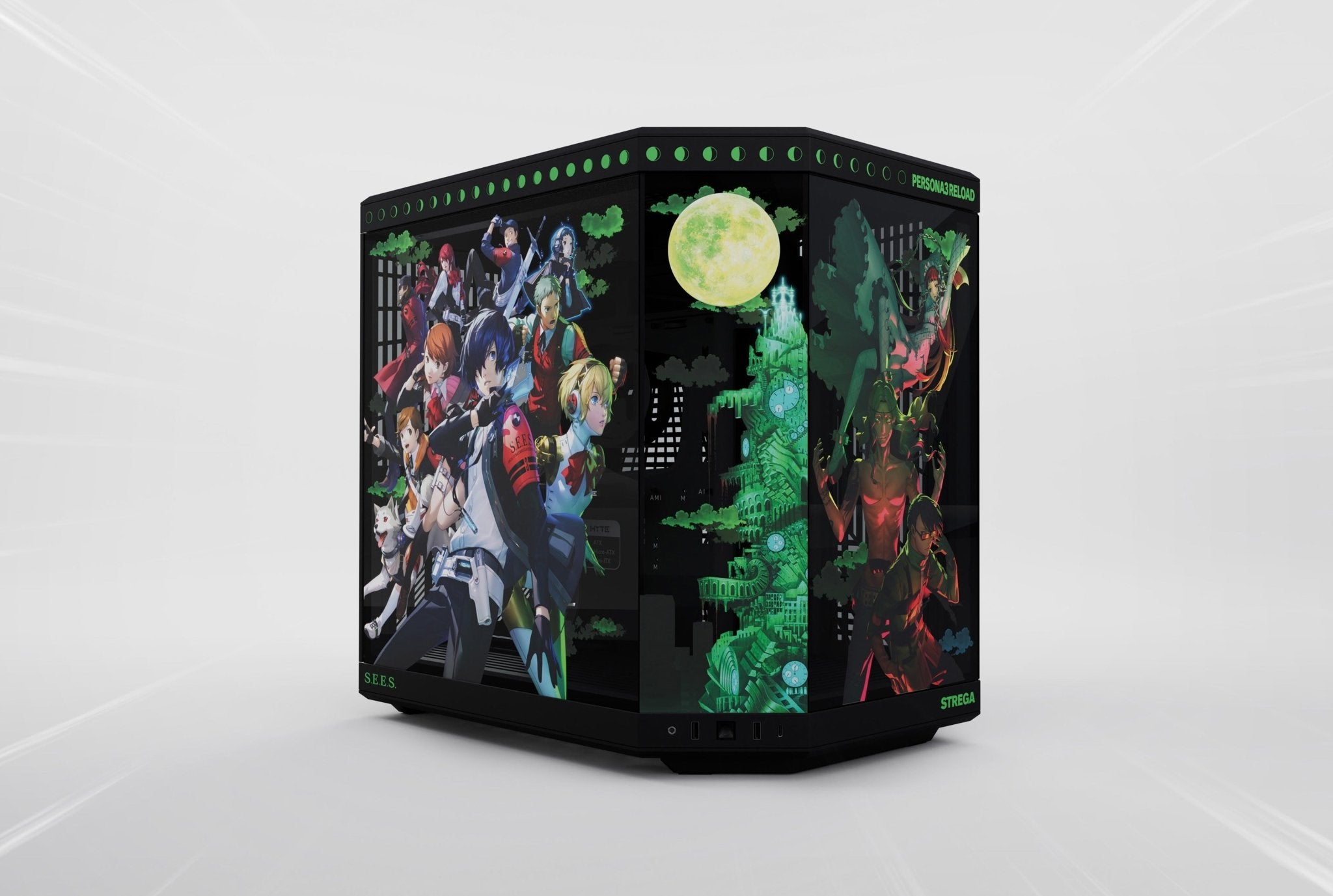 Gabinete HYTE Persona 3 Reload Y70 Mid Tower ATX - Edición Especial - Riser PCIe 4.0 - CS-HYTE-Y70-P3R vista principal