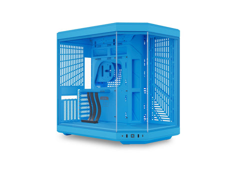 Gabinete HYTE Y70 Blueberry Milk Mid Tower ATX - Doble Cámara - Riser PCIe 4.0 - GPU 422mm - CS-HYTE-Y70-BM vista principal