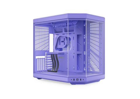 Gabinete HYTE Y70 Taro Milk Mid Tower ATX - Doble Cámara - Riser PCIe 4.0 - GPU 422mm - CS-HYTE-Y70-TM vista principal