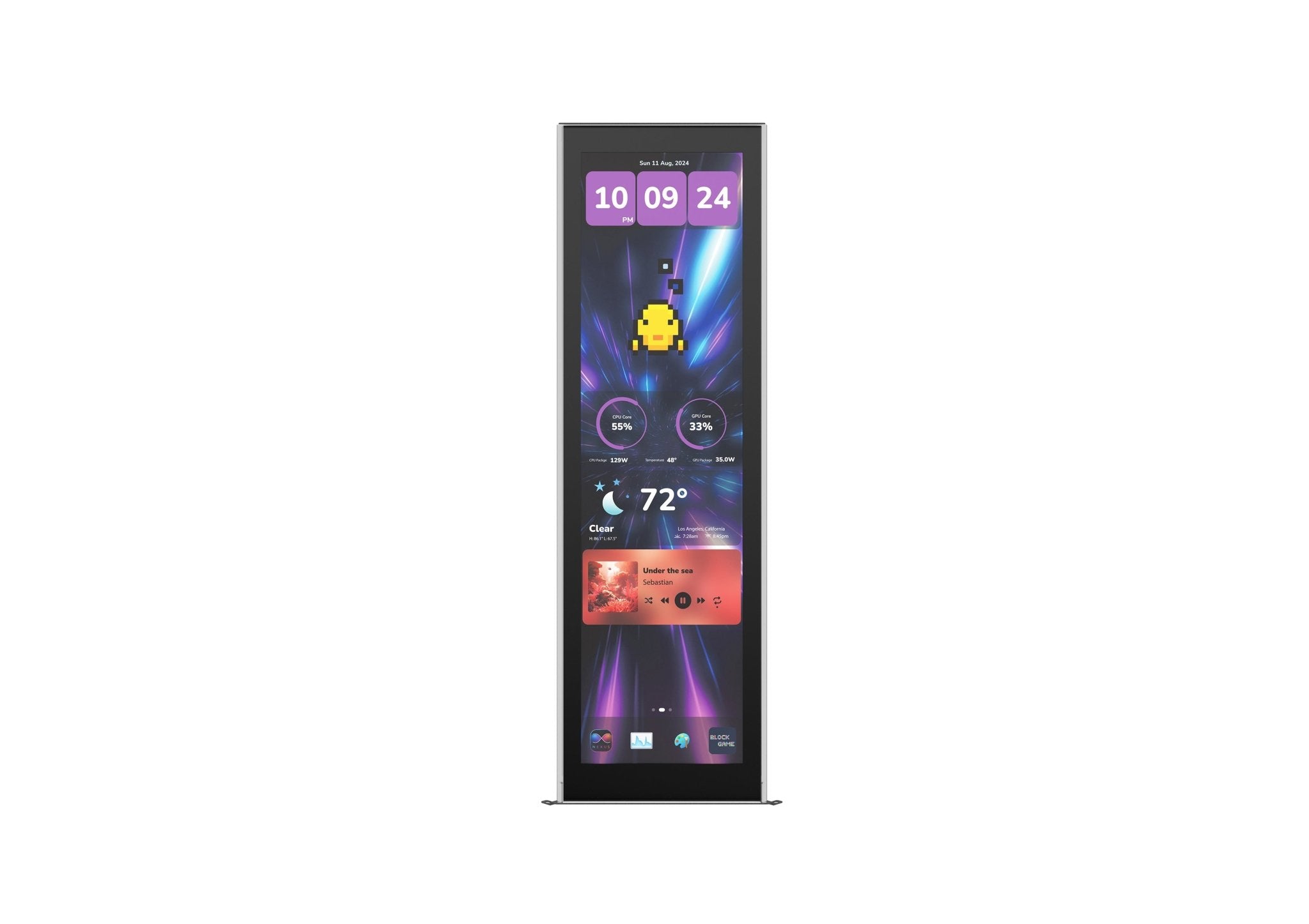 Kit de Pantalla Táctil HYTE Y70 Touch Infinite 14.9" IPS 2.5K 60Hz Pitch Black - ACC-HYTE-LK-Y7TTI-BB vista principal