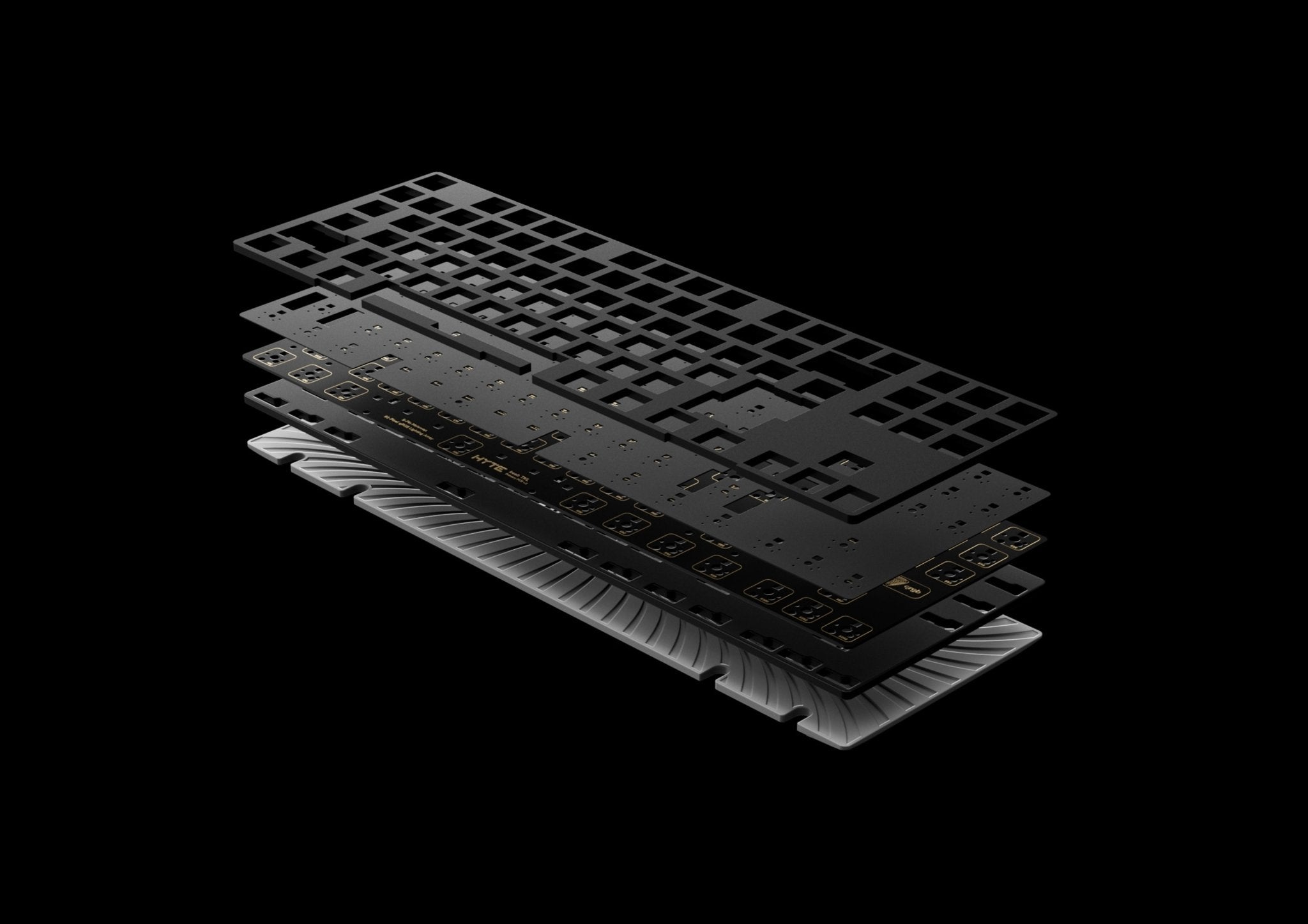 Teclado Mecánico HYTE KEEB TKL qRGB - 93 Teclas - Switches Fluffy Lavender Lineales - Hot-Swap - USB-C vista principal