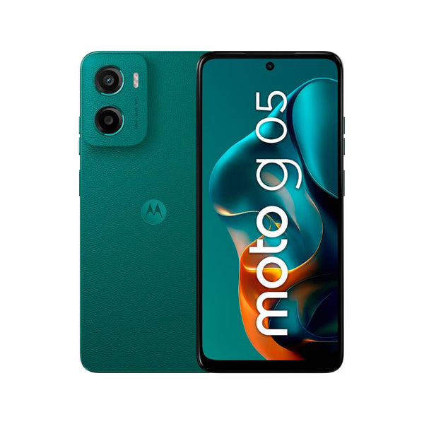 SMARTPHONE MOTOROLA MOTO G05 4+64 VERDE - POTENTE RENDIMIENTO, PANTALLA NÍTIDA Y DISEÑO ELEGANTE PARA DISFRUTAR DE TUS APLICACIONES Y ENTRETENIMIENTO.