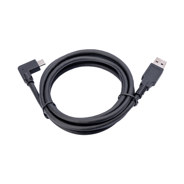 JABRA CABLE USB MACHO - USB-C MACHO, 1.8 METROS, NEGRO