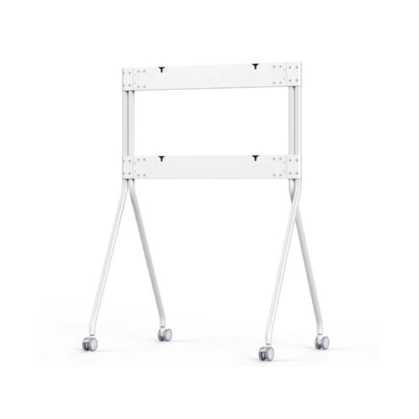 HUAWEI IDEAHUB S2 - SOPORTE AJUSTABLE CON RUEDAS PARA PANTALLAS DE 65/75/86 PULGADAS, COLOR BLANCO