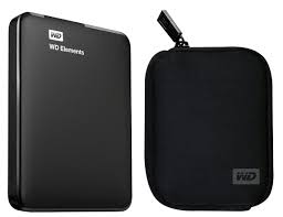 DISCO DURO EXTERNO WESTERN DIGITAL ELEMENTS PORTABLE, 2 TB, USB 3.0, NEGRO.