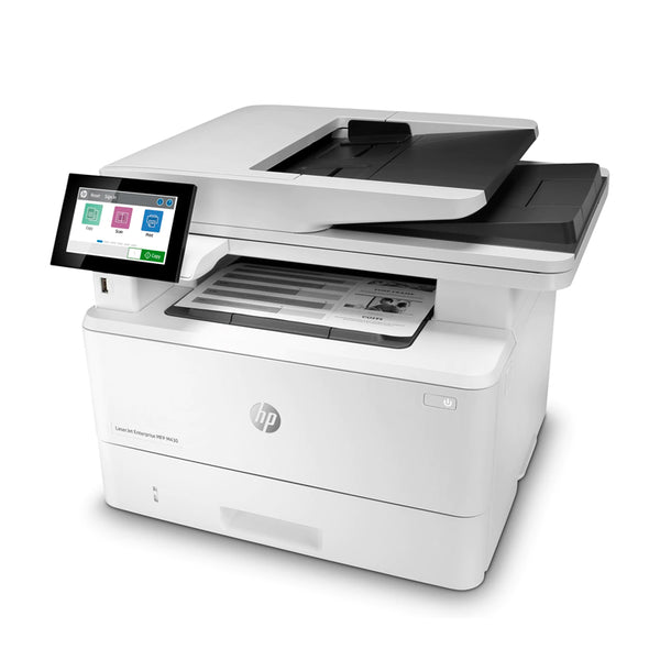 Impresora Láser Multifunción HP LaserJet Enterprise M430f - Monocromo - 42 ppm de impresión monocolor - Dúplex impresión Automático - Hasta 100000 páginas al mes - 350 hojas Entrada - Color Escáner - 600 - Monocromo Fax - Gigabit Ethernet - USB - SMART BUSINESS