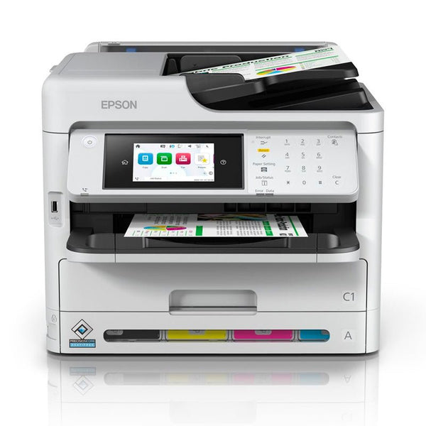 IMPRESORA MF EPSON WORKFORCE PRO WF - C5891 COLOR WIFI C11CK27301 - SMART BUSINESS