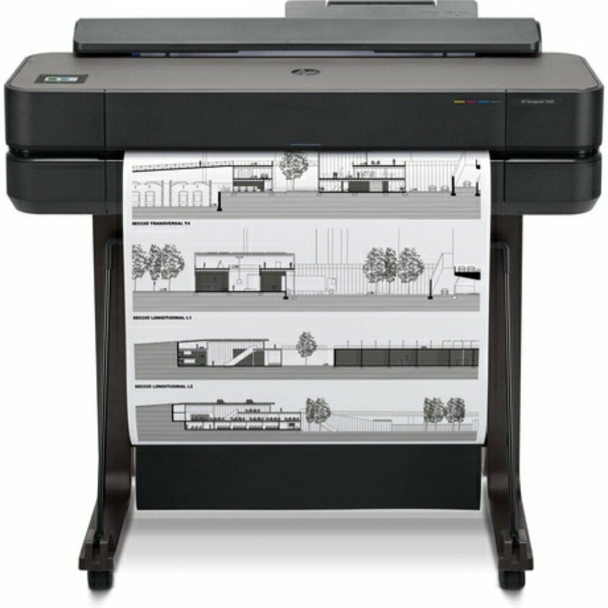 IMPRESORA PLOTTER HP DESIGNJET T650 24 PULGADAS INYECCIÓN TÉRMICA 4 TINTAS 2400X1200 DPI WIFI USB GIGABIT ETHERNET 5HB08D - SMART BUSINESS