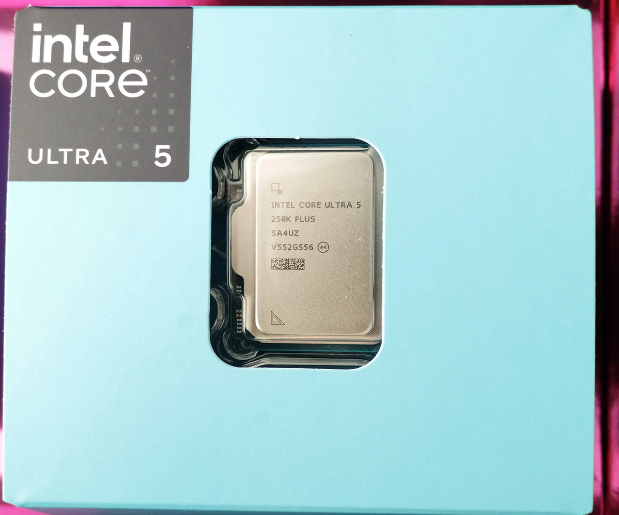 Intel Core Ultra 5 250K Plus BX80768250K procesador vista superior